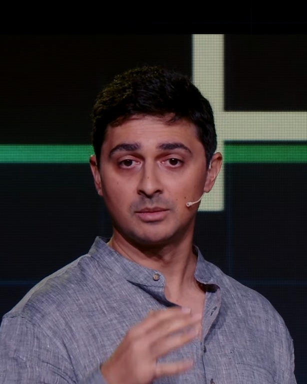 Vibhu Norby on stage at the Breakpoint 2024 product keynote